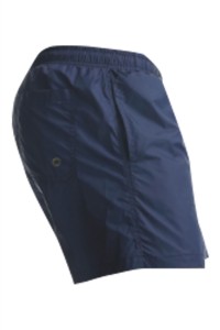 SKSP012 Manufacturing Quick-drying Three-point Sports Shorts Custom-made Rubber Waist Drawstring hook and loop Back Bag Sports Shorts Garment Factory detail view-2